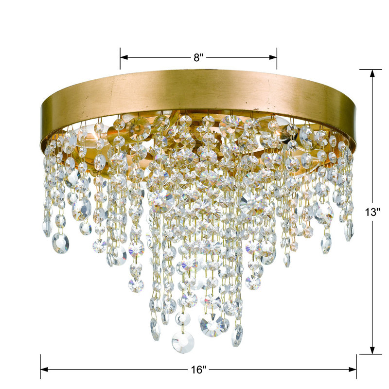 Bathilda 4 - Light 16'' Flush Mount