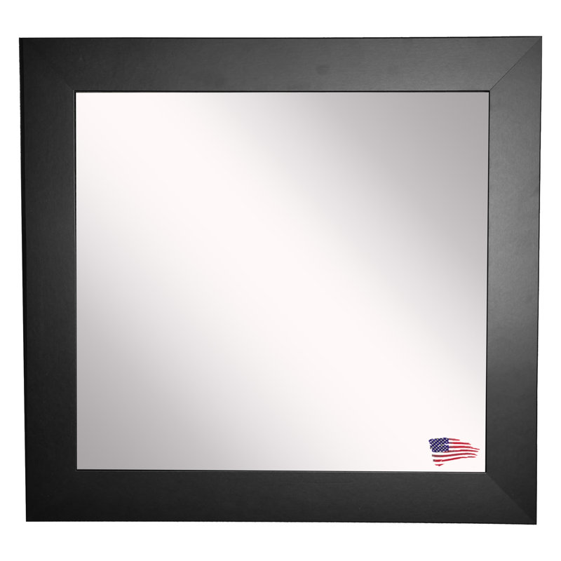 Miroir mural Dematteo, H 17,5 po x l 17,5 po