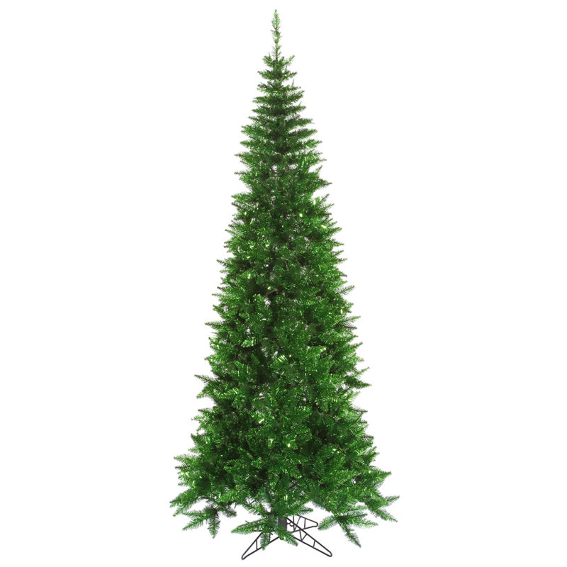 Sapin de Noël artificiel Vickerman Tinsel Green, H 7,5 pi