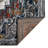 Alice Traditional Medallion Low Pile Performance Area Rug-1078579928