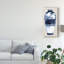 «Blue & White Vase VI», reproduction sur toile-1828109454