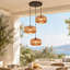 3 - Light Rattan Farmhouse Bohemian Pendant
