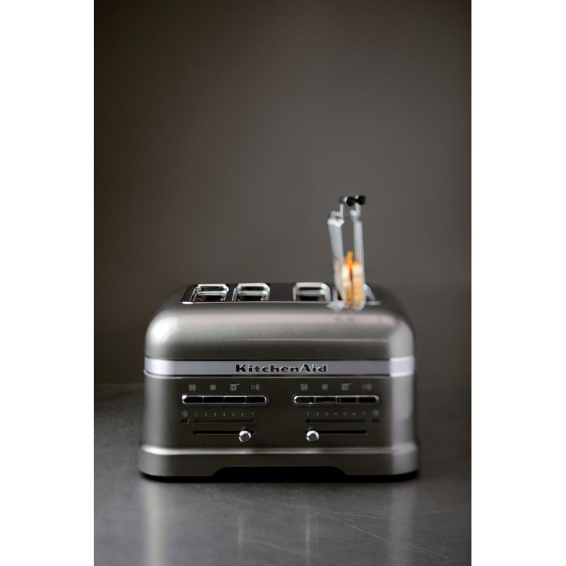 KitchenAid Artisan 4 Slot Toaster, Medallion Silver