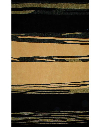 Bright Rug Abstract Indoor Rug, Rectangle 3'6" x 5'6"