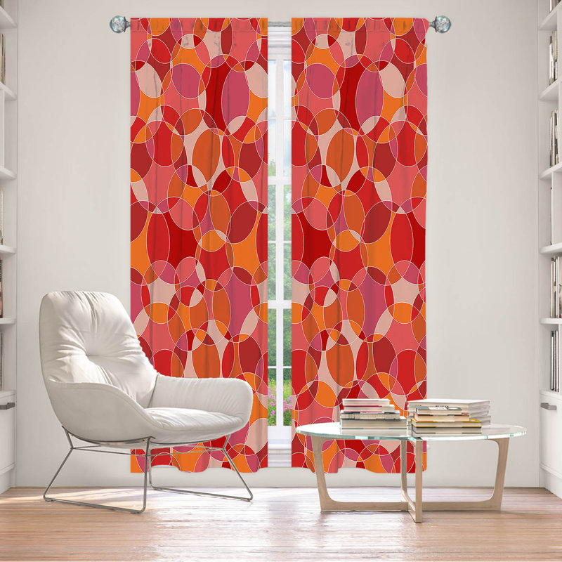 Room Darkening Curtain Pair, 20" W x 82" L