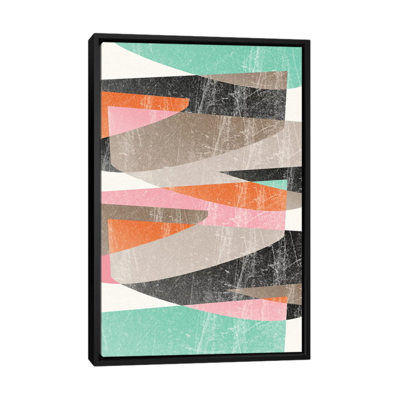 « fragments xi », impression sur toile, H 26 po x l 18 po x P 1,5 po, Toile avec cadre noir, Pas de tapis
