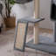 105" Grey Multi-Level Cat Tree with Perches, Caves & Scratching Board – Indoor Cat Tower Furniture