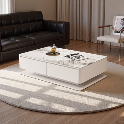 Modern Coffee Table with Sintered Stone Top