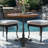 H27.95 Cast Iron Table Base With 3 Tiger Claw Feet, Table Leg Black