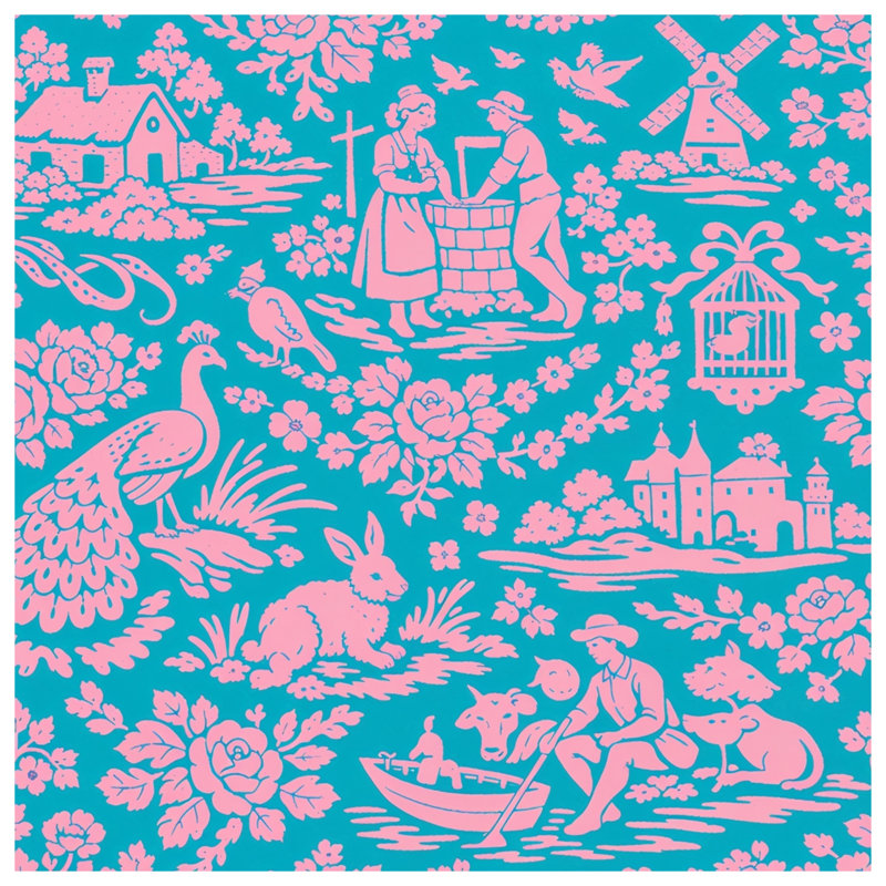 Pastoral Scenes With Animals Comforter, Queen
