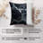 Abstract Black Marble Geode Symphony II Modern-99958725