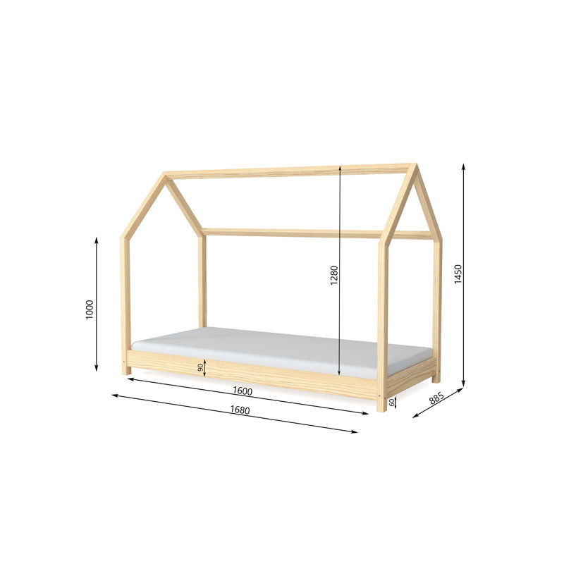 Stearns Standard House Beds, European Toddler (80 x 160cm)