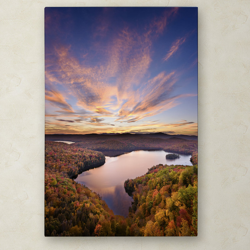 Cliffton «View from the Ledge», reproduction de photo sur toile tendue, H 47 po x l 30 po x P 2 po