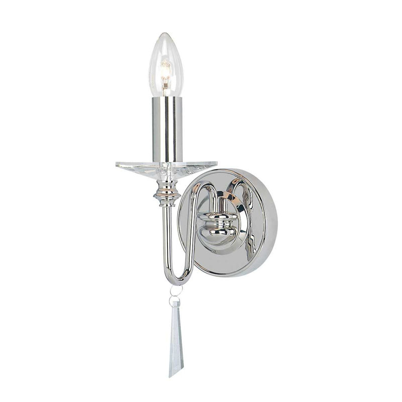 Armed Sconce, Nickel