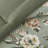 Salara Green Reversible Vintage Floral 7-Piece Queen Comforter Set-123854442-114350015