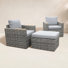 2 - Person Patio Conversation Set with Cushions