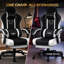 LUCKRACER PC & Racing Game Chair-132650043