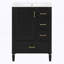 Meuble-lavabo moderne 24 po avec lavabo en céramique-128979814