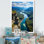 «USA Adirondack Mountains New York V», reproduction sur toile encadrée