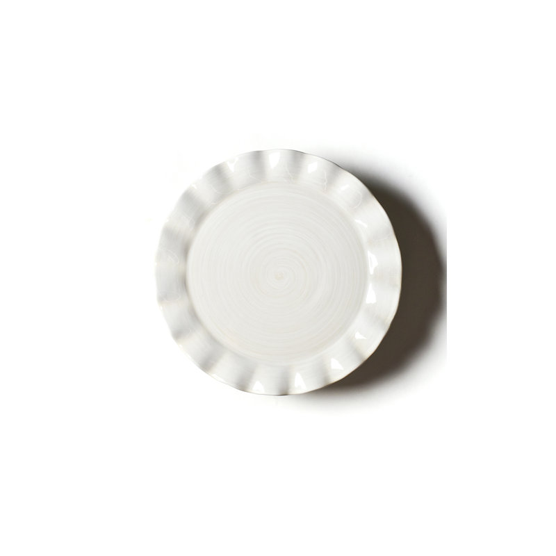 Signature 11 Ruffle Cake Stand White