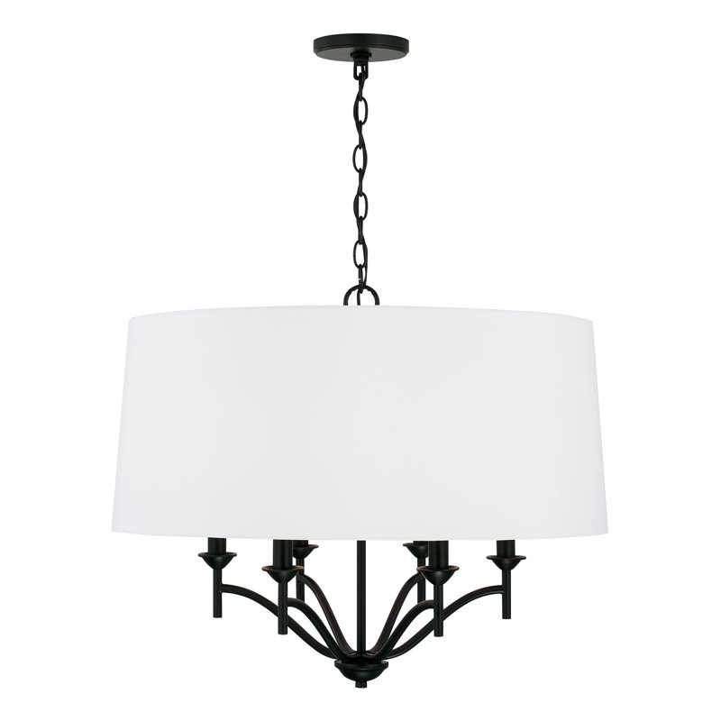 Luminaire suspendu tambour 6 lumières