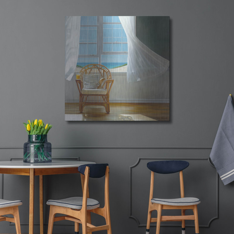 «Tea Time» par Karen Hollingsworth, H 36 po x l 36 po