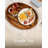 16.5''W Large Oval Serving Tray With Handles - Solid Acacia Wood Ottoman Tray -921861129-921861130