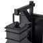 Applique murale d'extérieur 2 lumières 17,75 po Dreu - noir mat Dreu