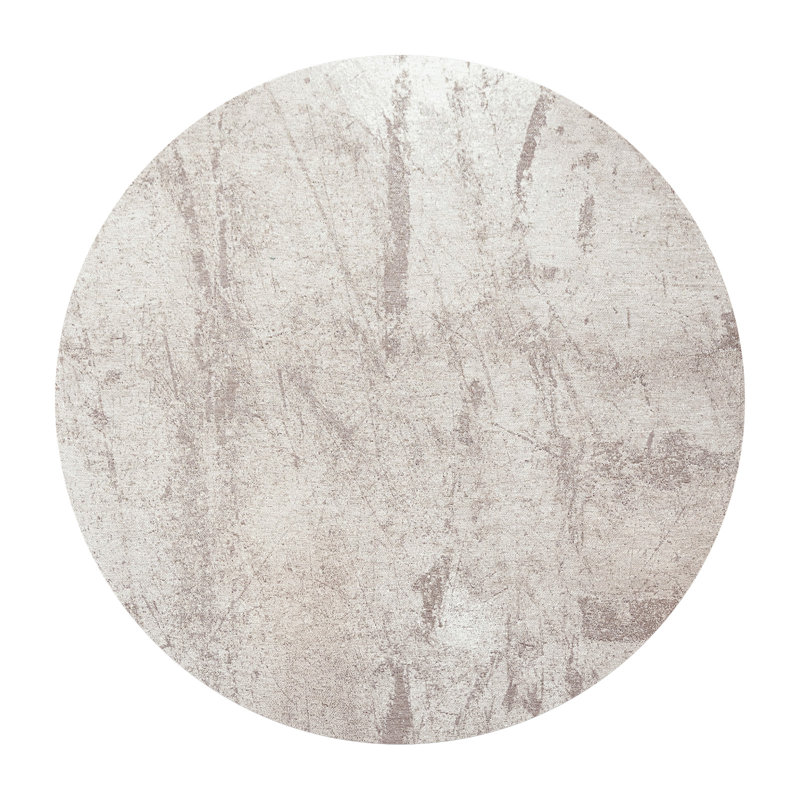 Mad Men Sol Albatre Recycled P.E.T Area Rug, Round 140 cm