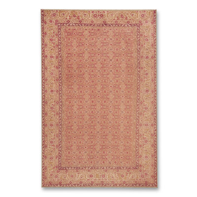 Tapis beige tissé traditionnel Mosso