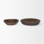 Bol décoratif en bois Kamontae - ensemble de 2-86750019