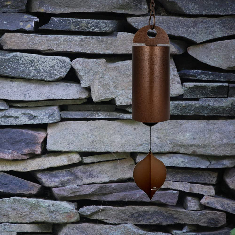 Carillon Heroic Windbell ™, H 40 po x l 6 po x P 6 po, Cuivre antique