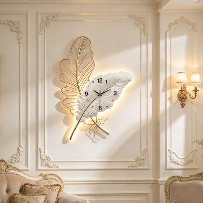 Iron Digital Wall Clock