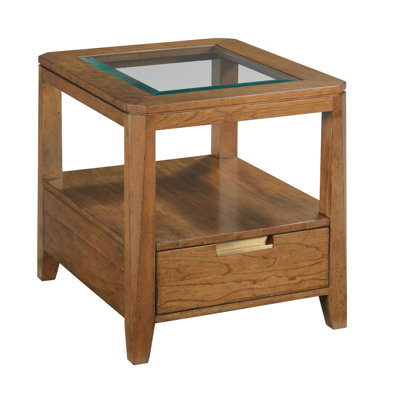CLARITY DRAWER END TABLE