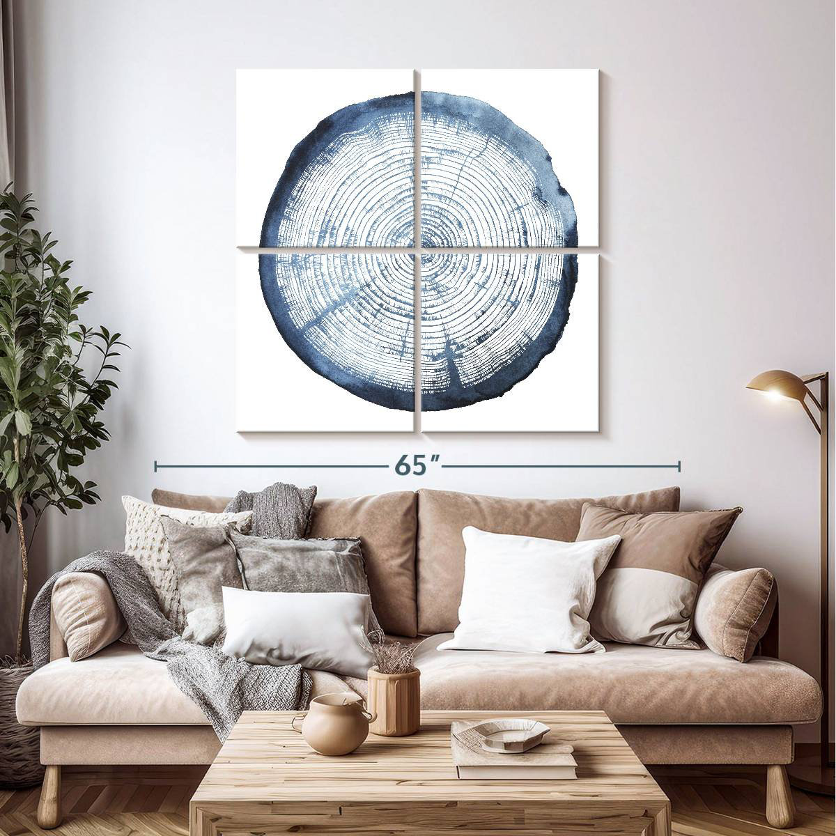 Wade Logan® Avery Tree Ring Overlay I | Wayfair