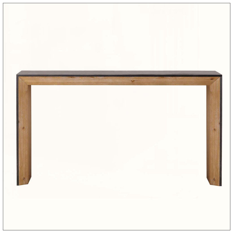 59in Modern Wood Console Table