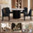 2 Pieces Boucle Upholstered Dining Chairs, Modern Side Chair-1167216397