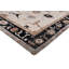 Roman hand-knotted New Zealand Wool Ivory/Black Area Rug