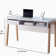 46.97'' W White Desk, Small Desk, Home Office Desk With A Drawer