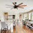 8-Blade Retro Ceiling Fan with Light Kit and Remote Control-236818825