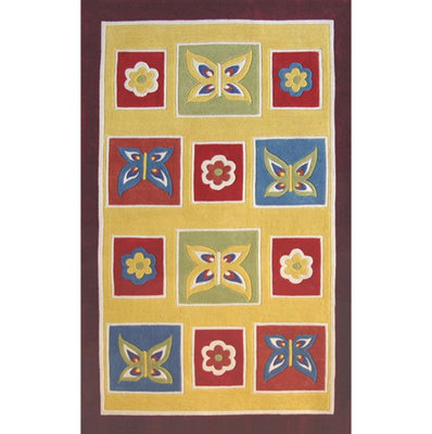 Kiddie Floral Indoor Rug