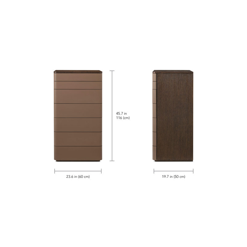 Seoul Tall Dresser, Brown