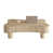 Naturel antique / naturel clair est en rupture de stock