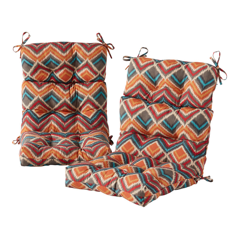 Lester Outdoor High Back Chair Cushion, Asbury Park, 1