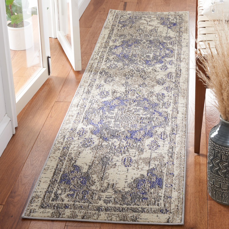 Kimberley Oriental Beige Area Rug, Runner 2' x 8'