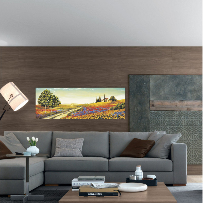 Morning In The Valley by Leblanc - Single Picture Frame Painting on MDF
