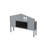 Headboard Storage Cabinet For Full-Size Montessori Floor Bed , Grey,Freely Collocation-1716464064