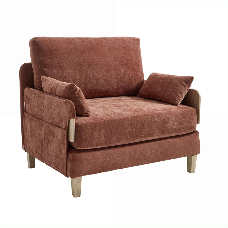 Canapé-lit pliable inclinable, canapé-lit convertible 3-en-1 avec un design moderne Mid-Century, parfait pour les petits espaces et une utilisation multifonctionnelle