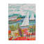 «Deux voiliers et chalet II», peinture sur toile tendue-479373491