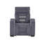 Fauteuil inclinable électrique double Austin avec rangement dans l'accoudoir et système audio immersif
